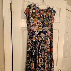 Johnny Was Cotton Knit Dress, Size Small